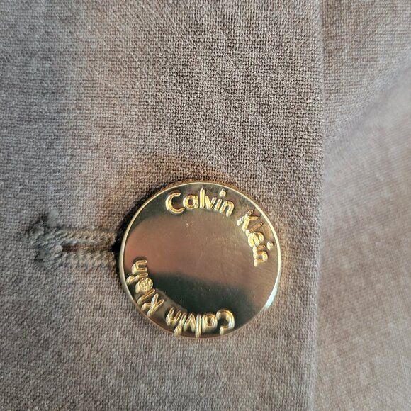 Calvin Klein Earth Grey Blazer - Picture 10 of 11